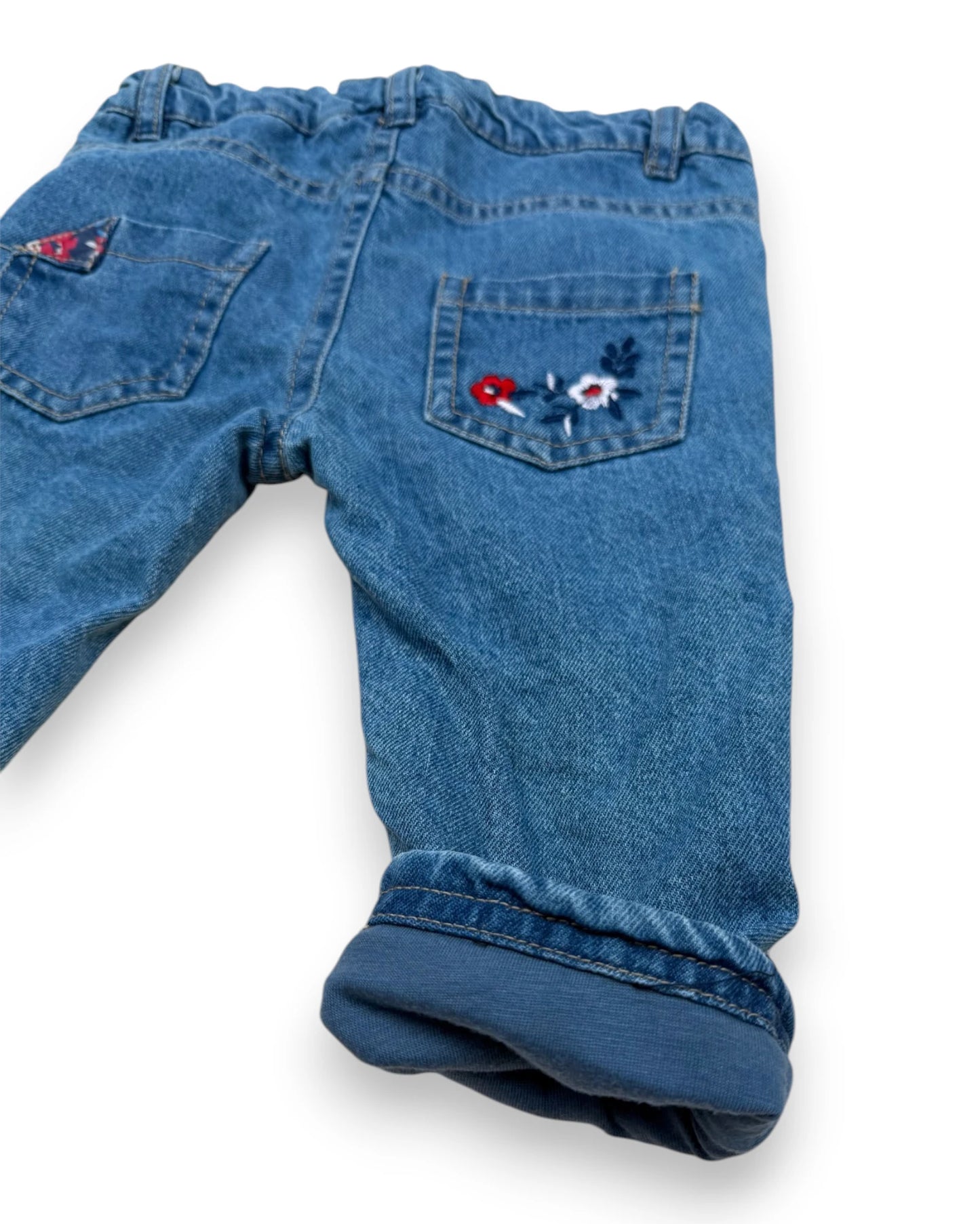 Pantalones Vaqueros Forro MOTS D'ENFANTS - 12 Meses