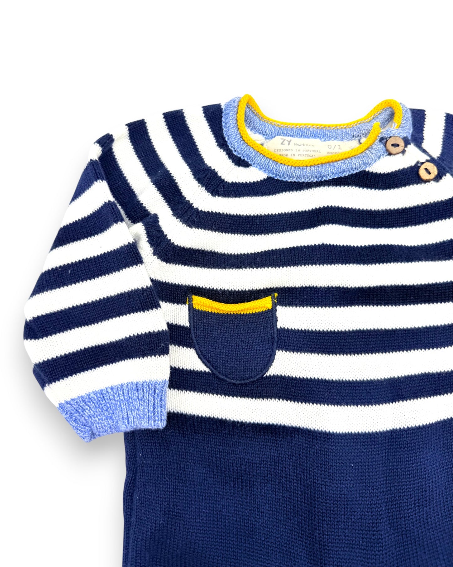 Macacão Riscas 0-1 Mês