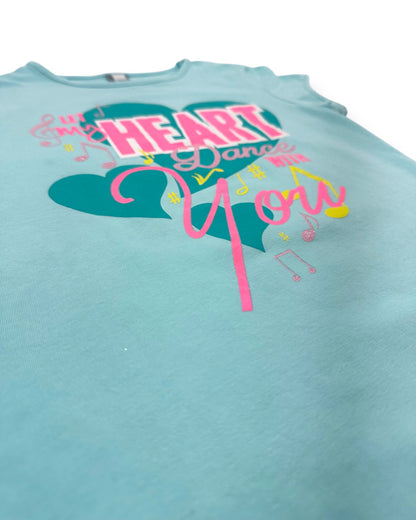 T-Shirt Azul FREE STYLE - 8 Anos