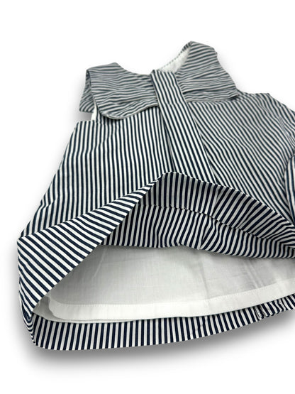 Conjunto Vestido Riscas 3 Meses