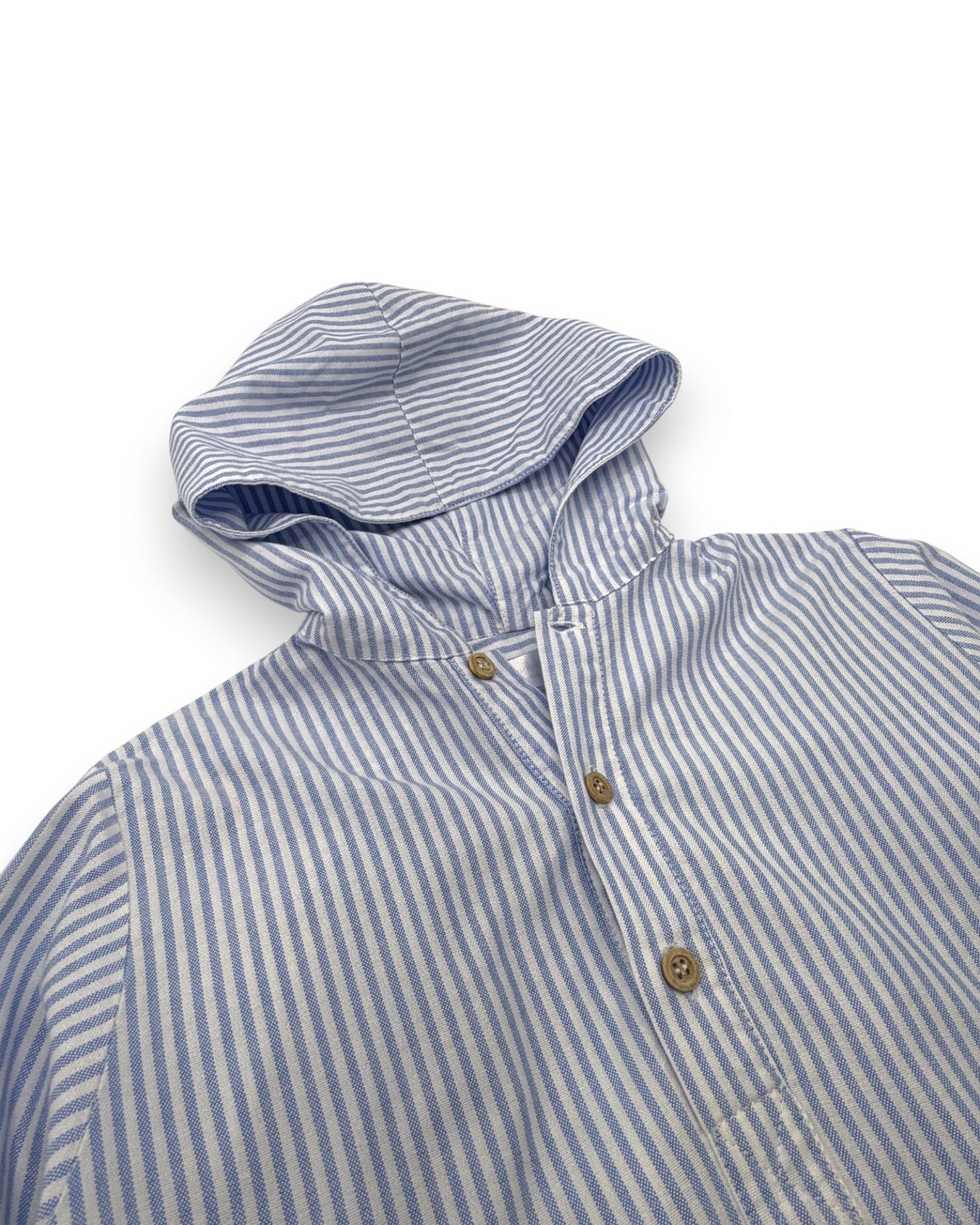 Camisa Riscas Capuz 4 Anos