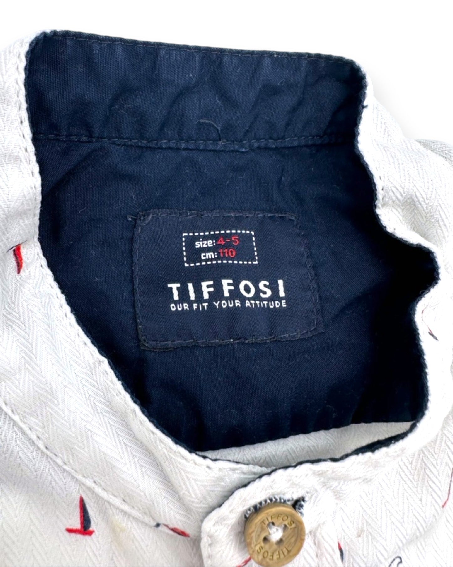 Camisa Branca 4-5 Anos