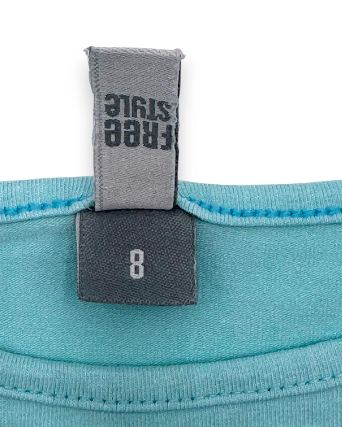 T-Shirt Azul FREE STYLE - 8 Anos