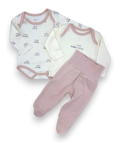 Conjunto 3 Peças 1-3 Meses