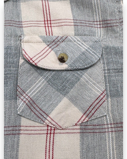 Camisa Xadrez Cinzenta 2-3 Anos