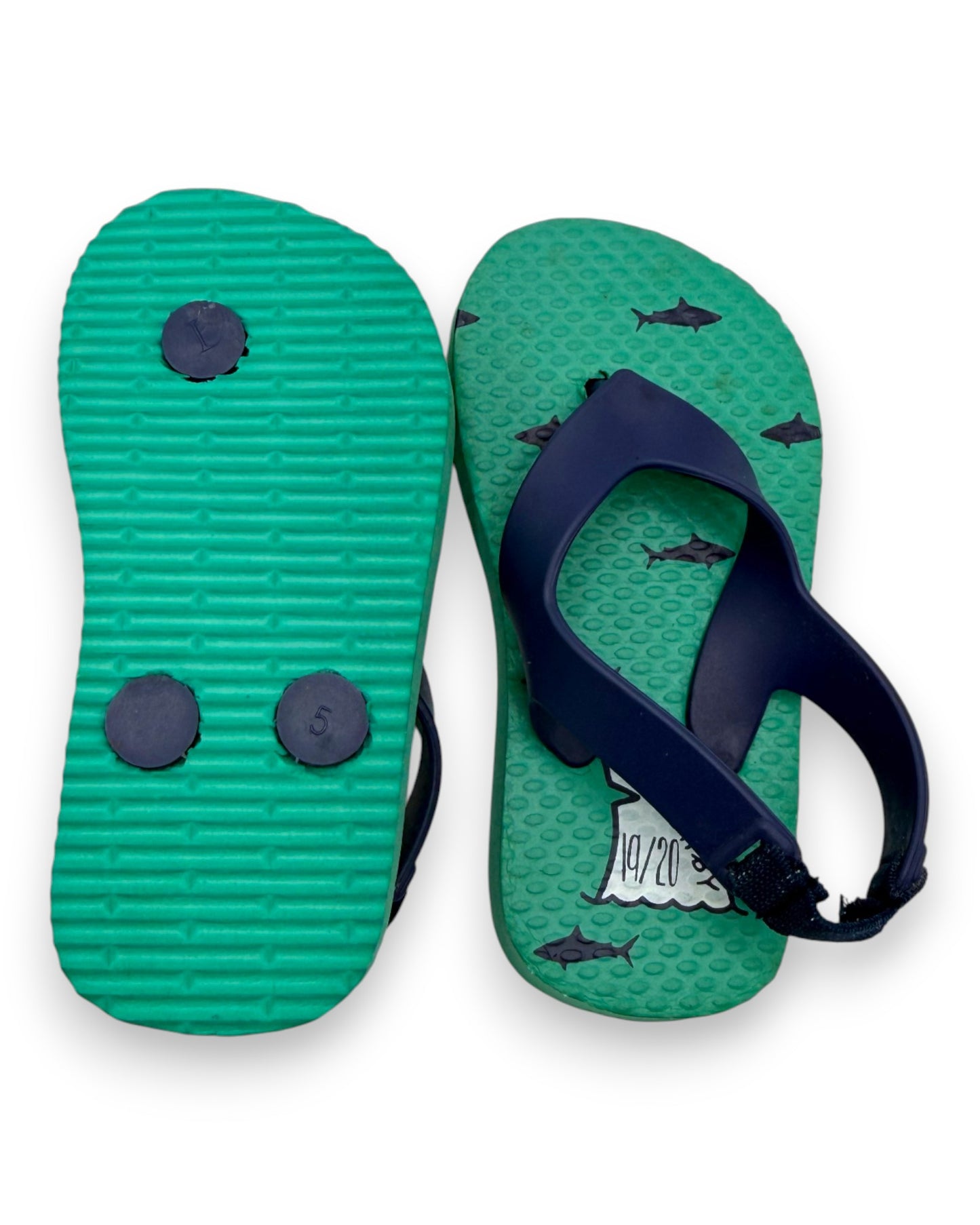 Chinelos Verdes Tam 19/20