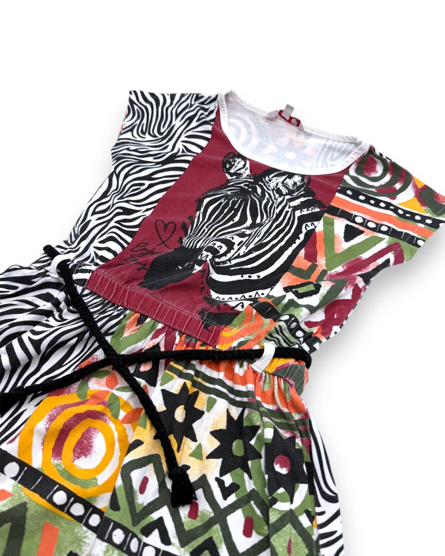 Vestido Cebra BOBOLI - 8 Años