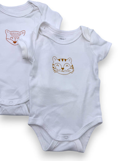 Pack 2 Bodies Algodão Orgânico 3 Meses