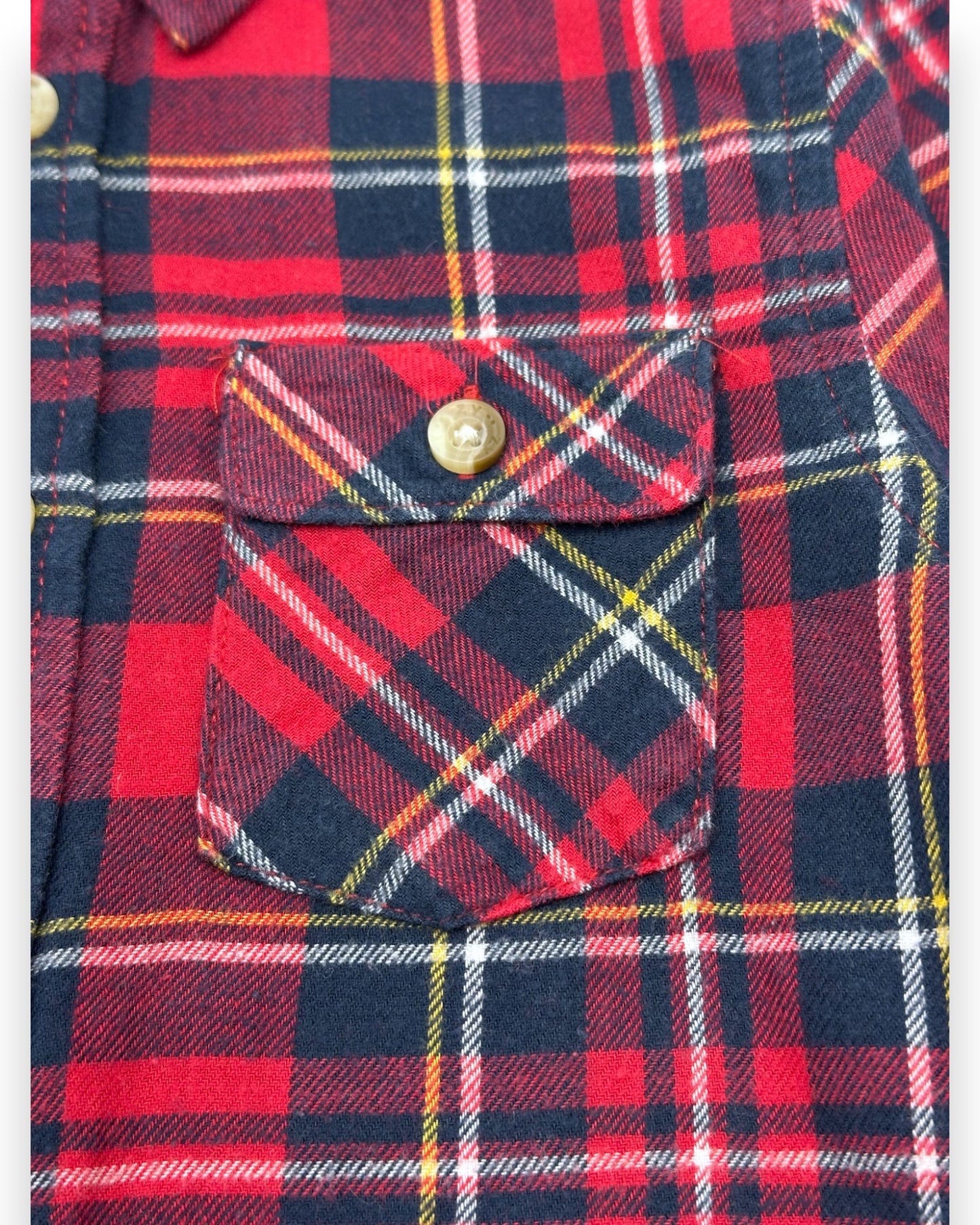 Camisa Xadrez Flanela 2-3 Anos