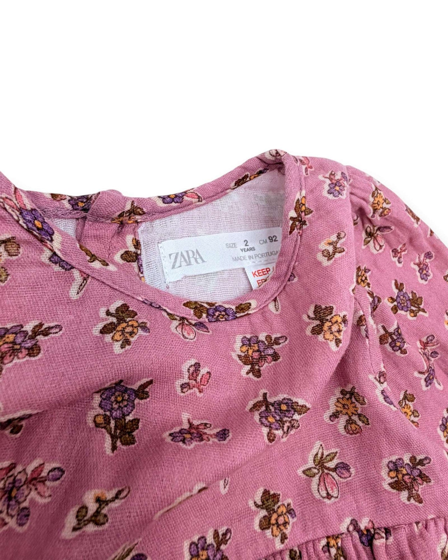 Vestido Rosa ZARA - 2 Años