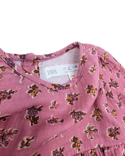 Vestido Rosa ZARA - 2 Años