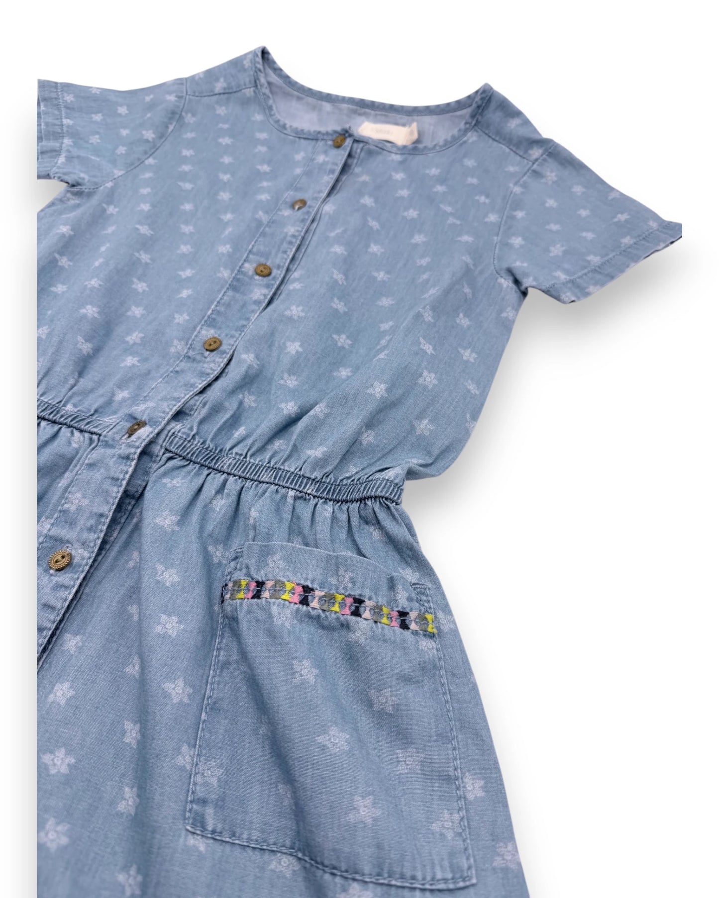 Vestido Sarja 7-8 anos