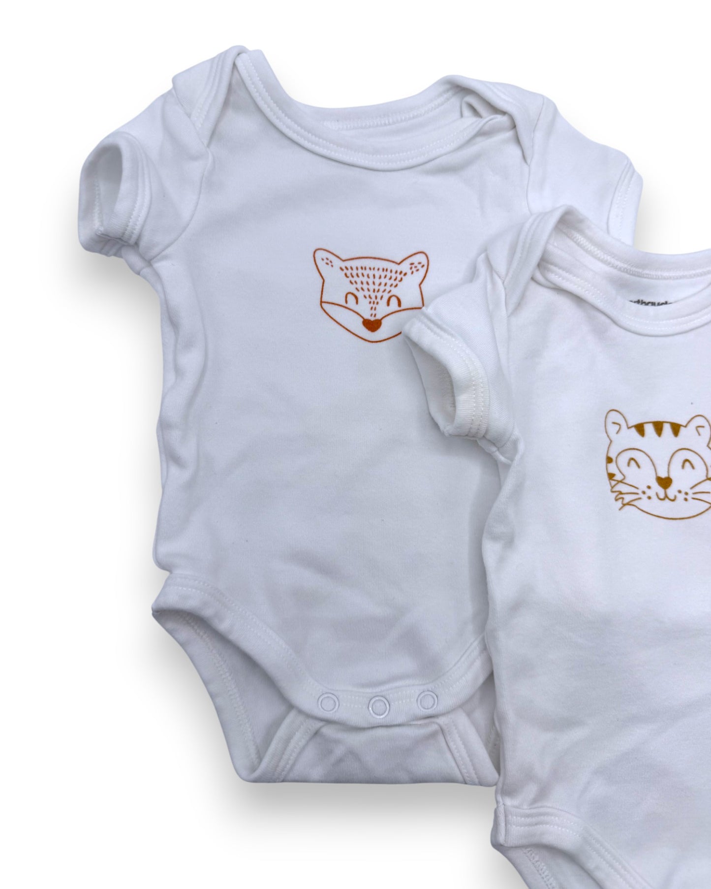 Pack 2 Bodies Algodão Orgânico 3 Meses