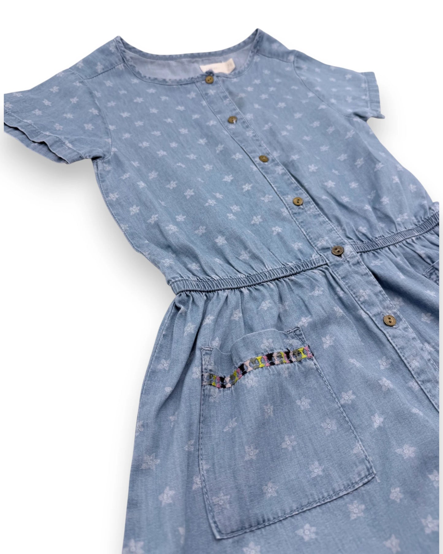 Vestido Sarja 7-8 anos