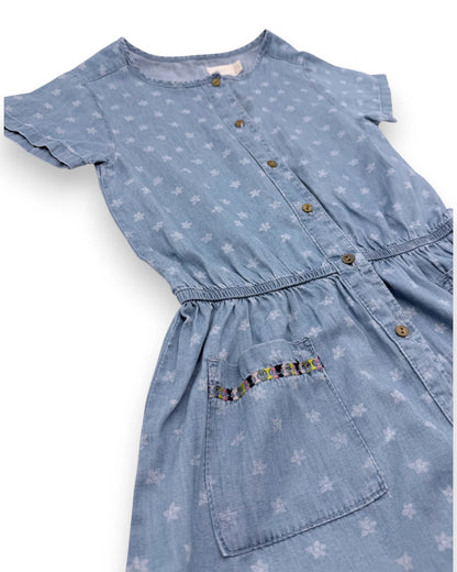 Vestido Sarja 7-8 anos