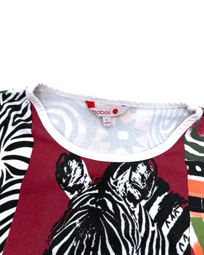 Vestido Cebra BOBOLI - 8 Años