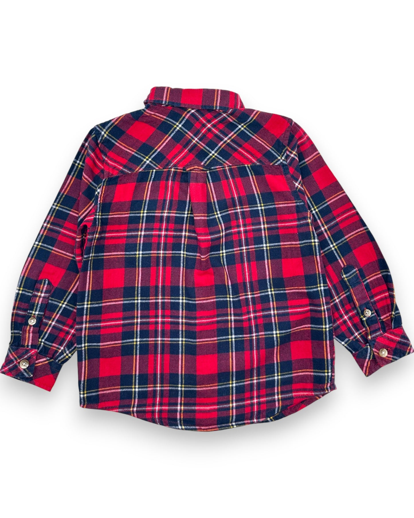 Camisa Xadrez Flanela 2-3 Anos