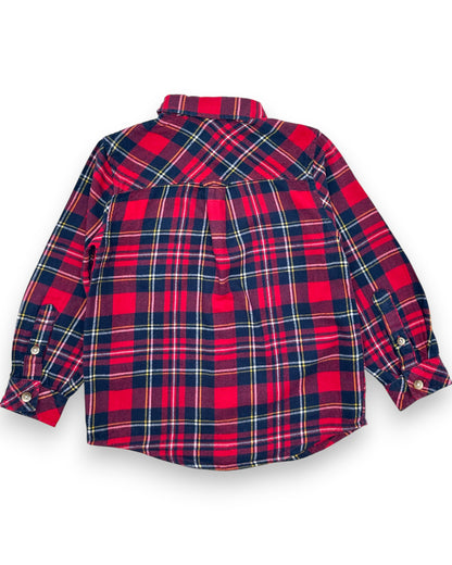 Camisa Xadrez Flanela 2-3 Anos