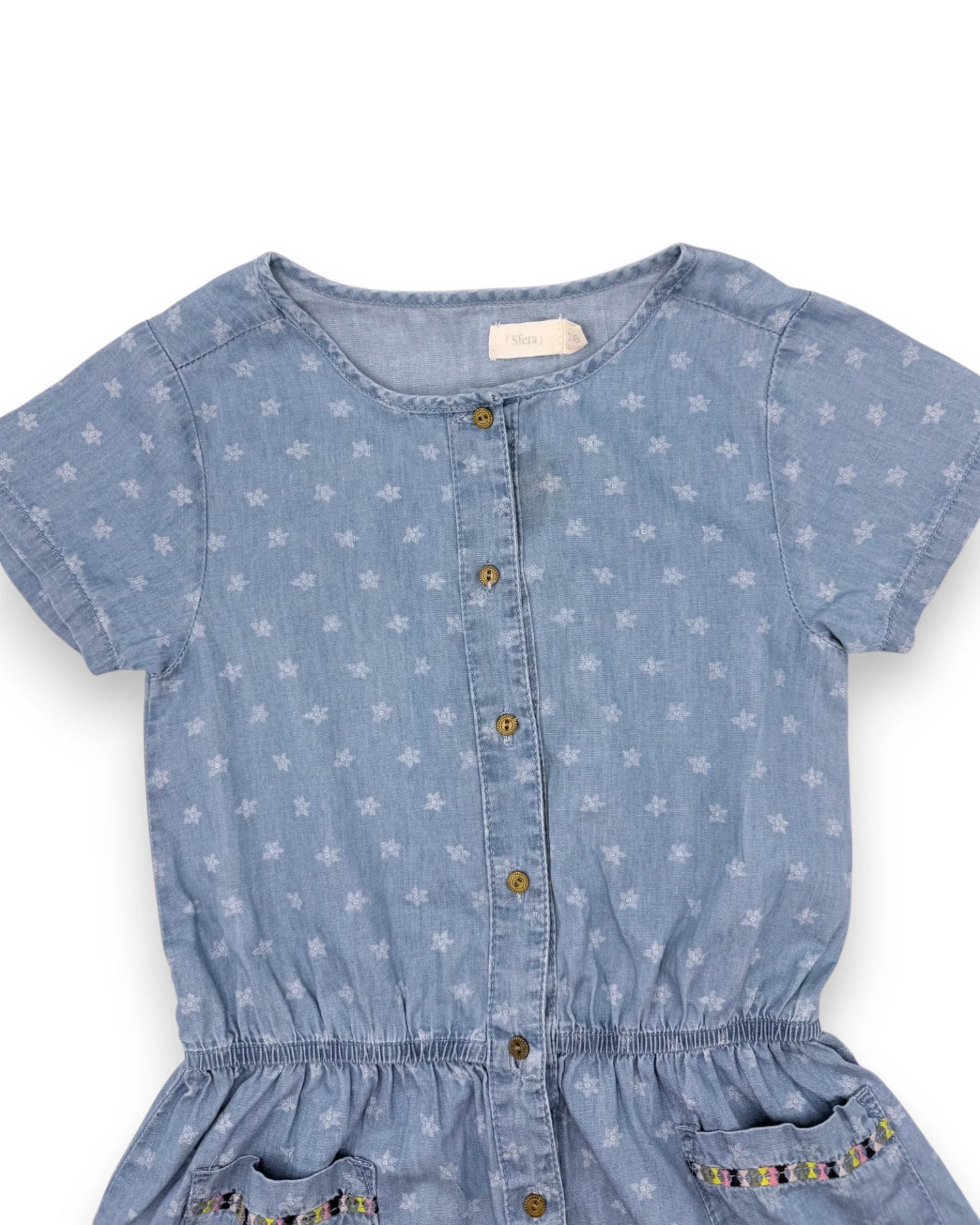 Vestido Sarja 7-8 anos