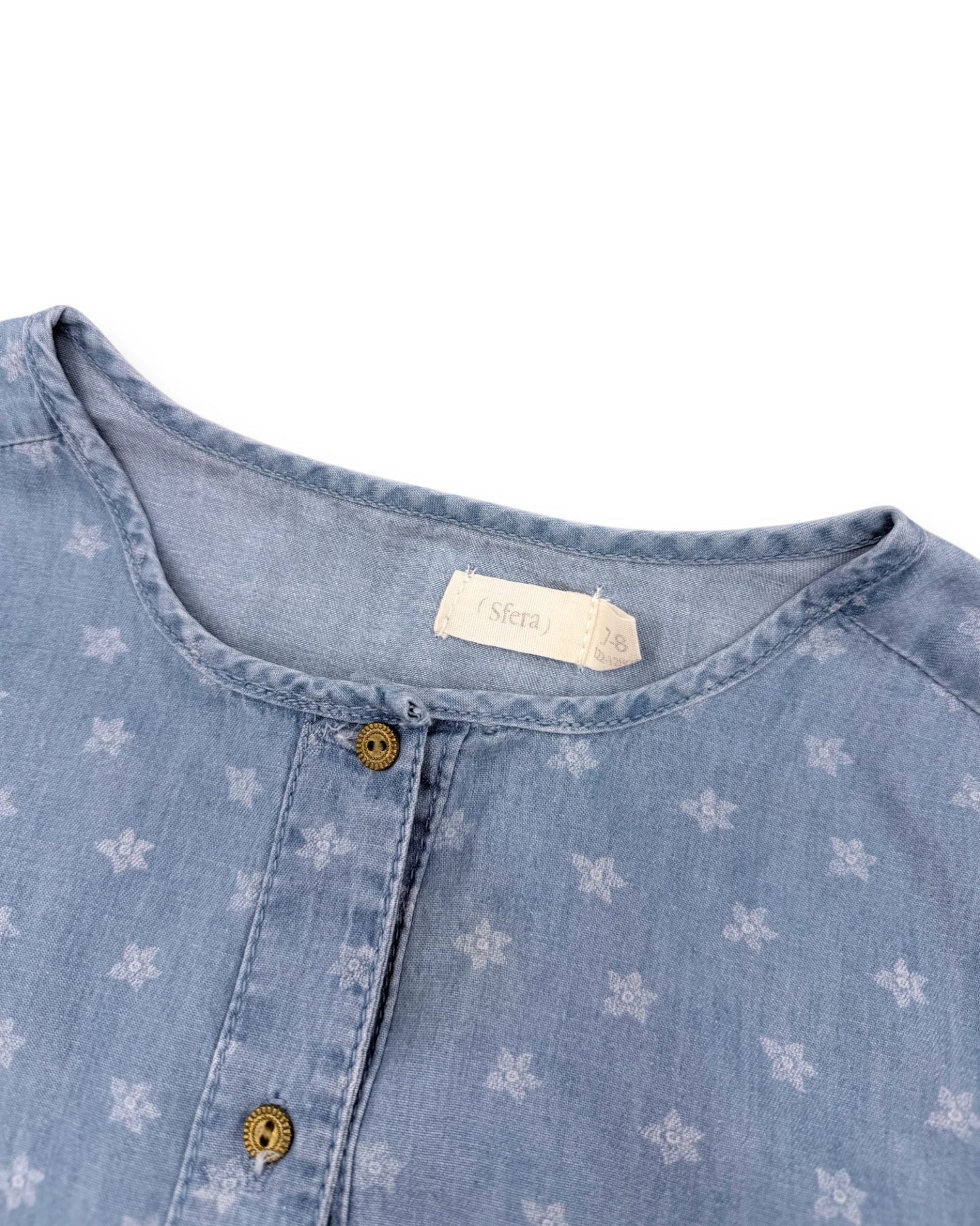 Vestido Sarja 7-8 anos