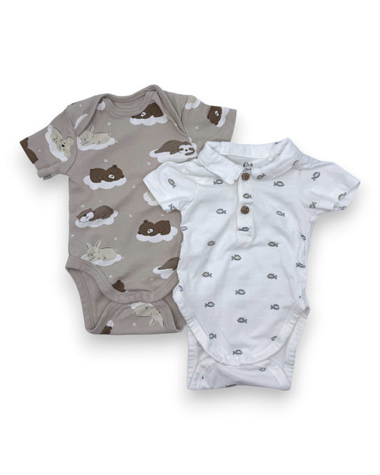 Pack 2 Bodies 2-3 Meses