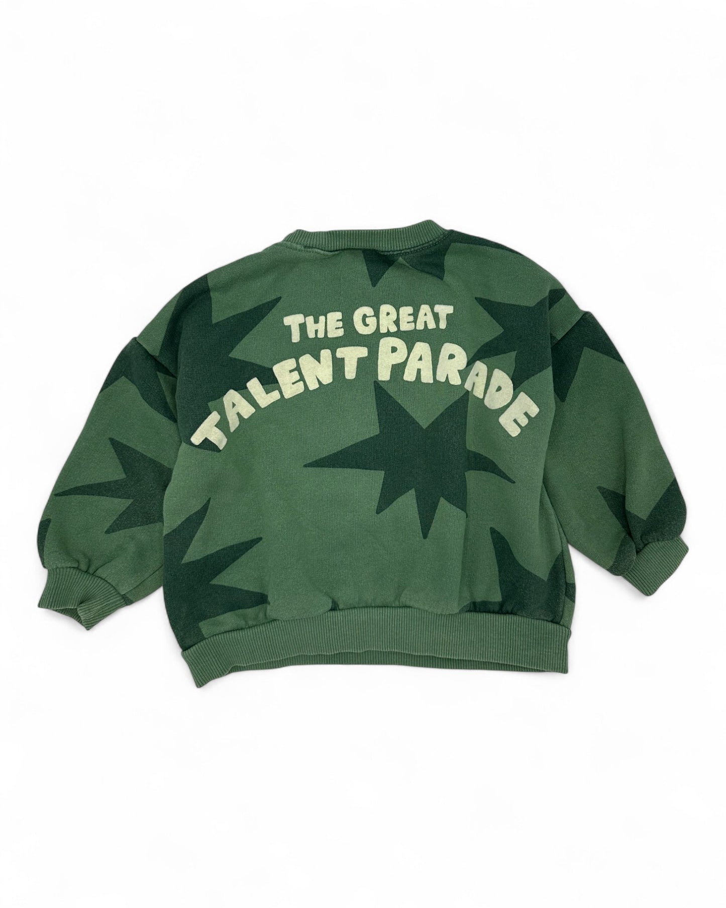 Green Sweater 3 Years