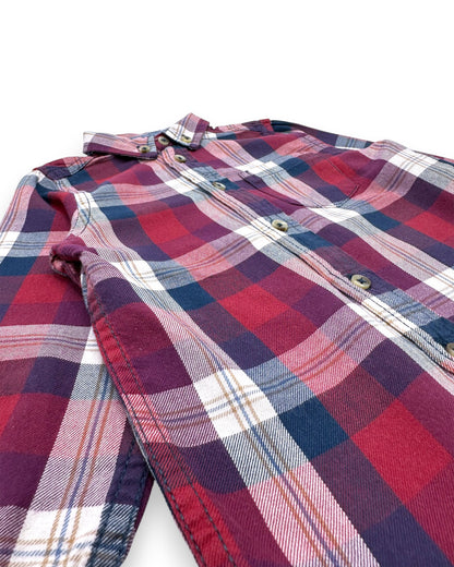 Camisa Xadrez Vermelha 2-3 Anos