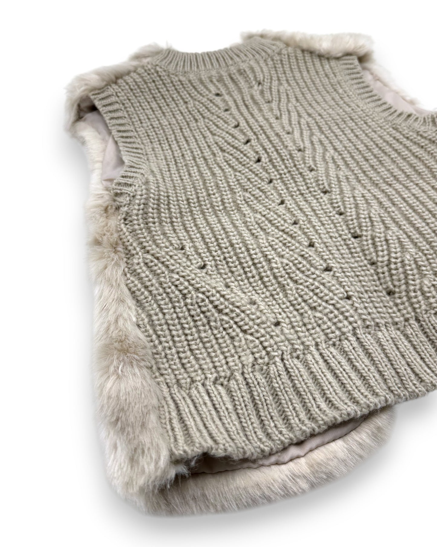 Colete Malha Pelo Sintético 5 Anos