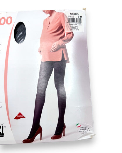 Collants Pretas Grávida Tam 3-M