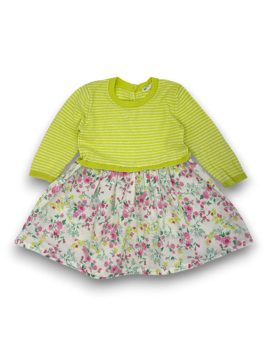 Vestido Combinado 3-6 Meses