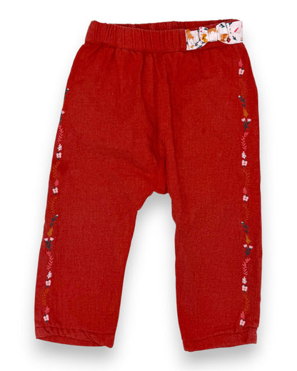 Calças Linho Forro 24 Meses