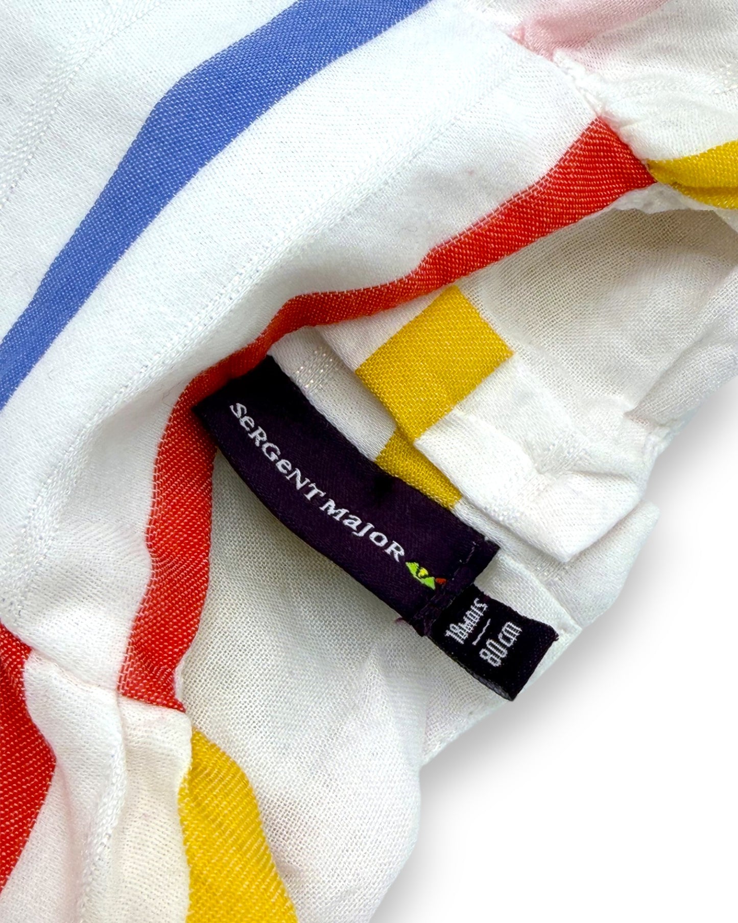 Vestido Riscas 18 Meses