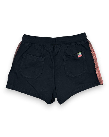 Calções Pretos Lantejoulas 8 Anos