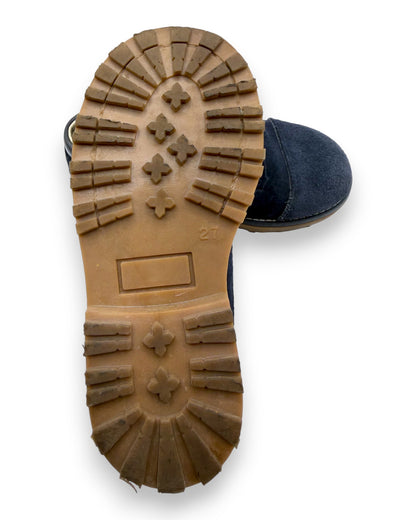 Sapatos Camurça Azul Tam 27