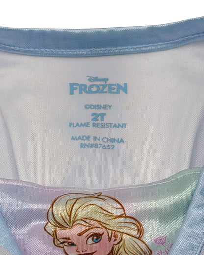 Vestido Elsa Frozen 2 Anos