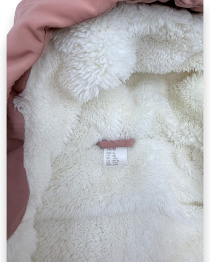 Macacão Passeio Rosa 1-2 Meses