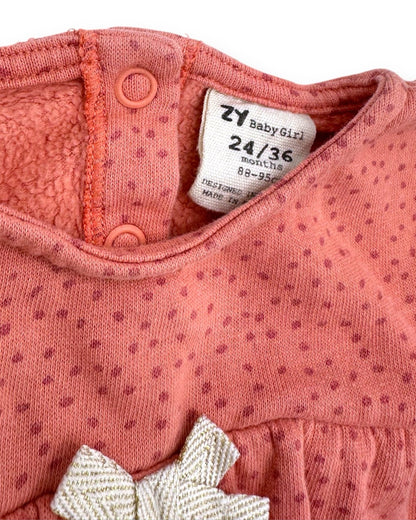 Vestido Rosa ZIPPY - 24-36 Meses