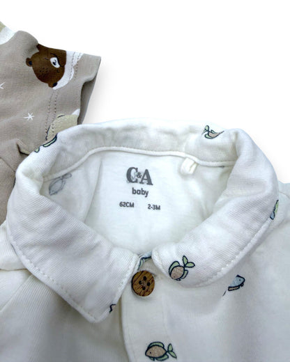 Pack 2 Bodies 2-3 Meses