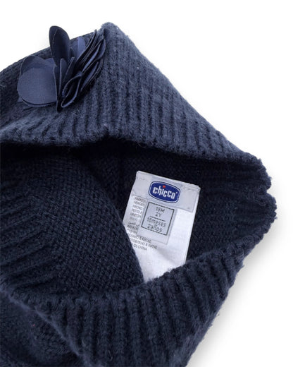 Gorro Azul Flor CHICCO - 18-24 Meses