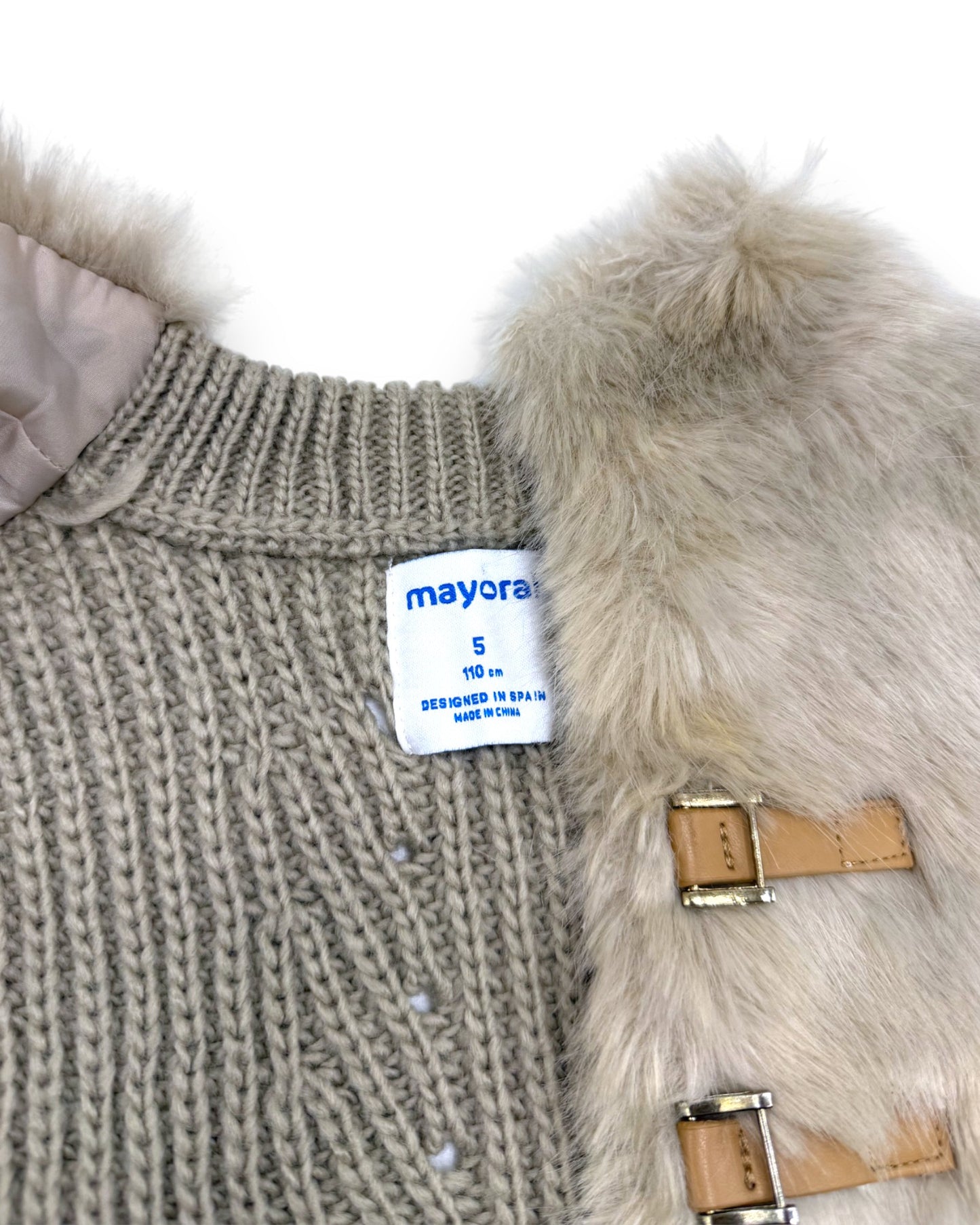 Colete Malha Pelo Sintético 5 Anos