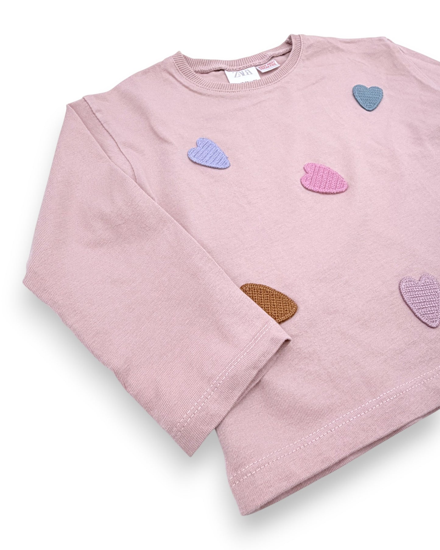 T-shirt Corações 18-24 Meses