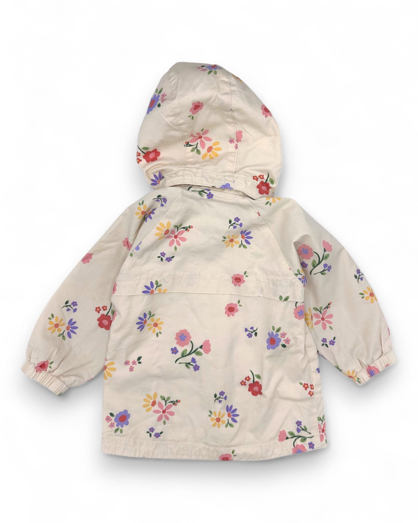 Parka Floral 6-9 Meses
