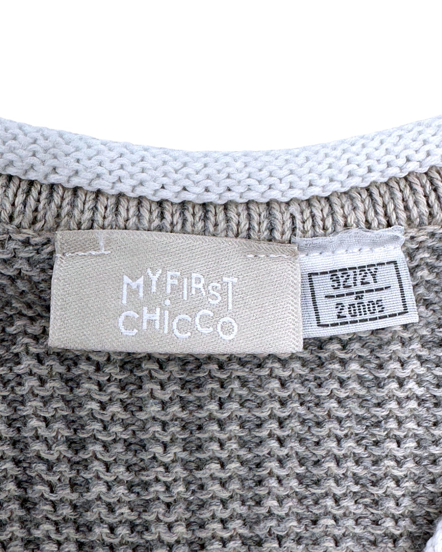 Casaco Malha Bege 2 Anos