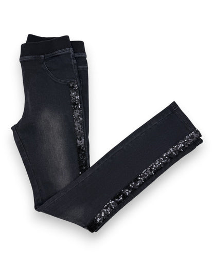 Jeggings Pretas 8 Anos