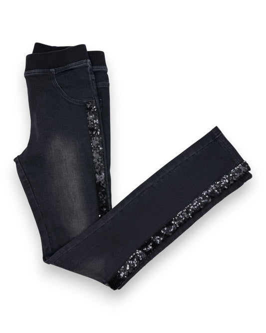 Jeggings Pretas 8 Anos