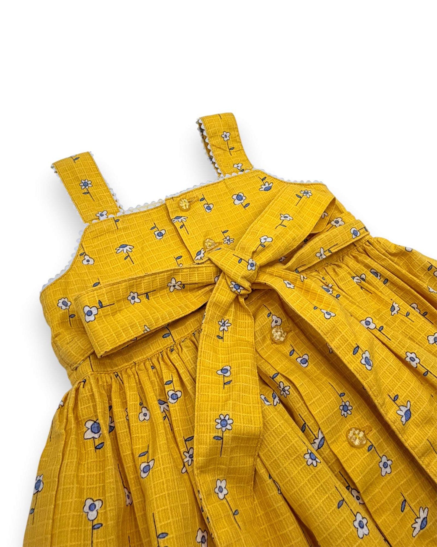 Vestido de Tirantes Amarillo 1 Año