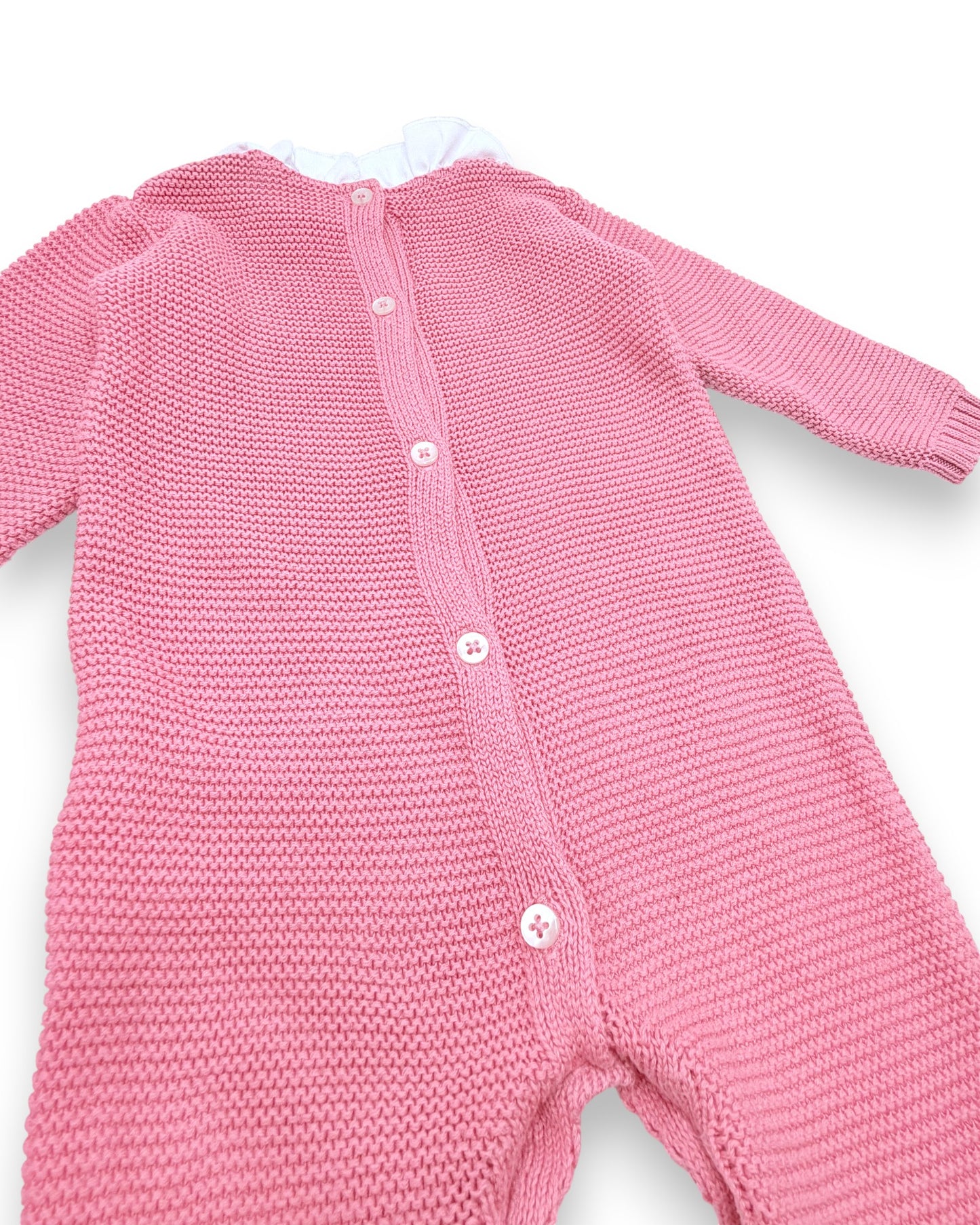 Babygrow Malha Rosa 6 Meses