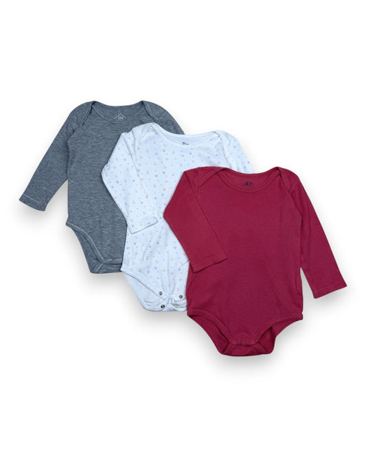 Pack 3 Bodies TEX BABY & ZIPPY - 18-24 Meses