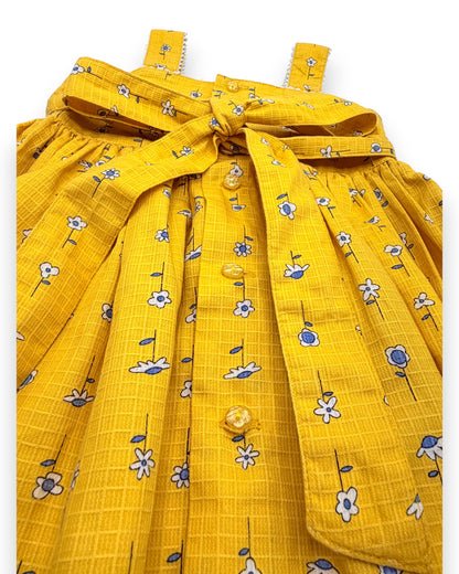 Vestido de Tirantes Amarillo 1 Año