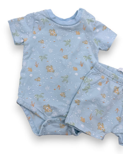 Conjunto Azul Nemo 1-3 Meses